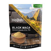 Black Maca Peruana Gelatinizada em Pó 100% Pura | 1,5kg | Premium | Direto dos Andes